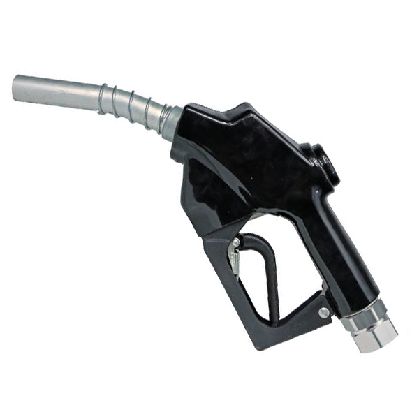 TOMES automatisk drivstoffpistol med 60 liters kapasitet per minutt, egnet for diesel og parafin.